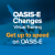 OASIS-E Changes Virtual Training