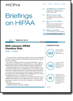 Briefings on HIPAA