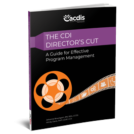 The CDI Director's Cut: A Guide for Effective Program Management