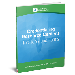 Credentialing Resource Center's Top Tools and Forms of 2018