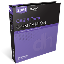 OASIS Form Companion, 2024