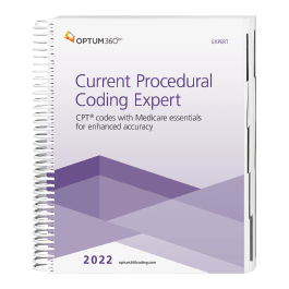 2022 Current Procedural Coding Expert – Expert